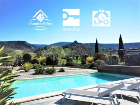Villa Font Vive - Chambres d'hôtes éco-labellisées avec cuisine - Confort, calme et vue exceptionnels !